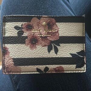 Kate Spade Floral Card Holder